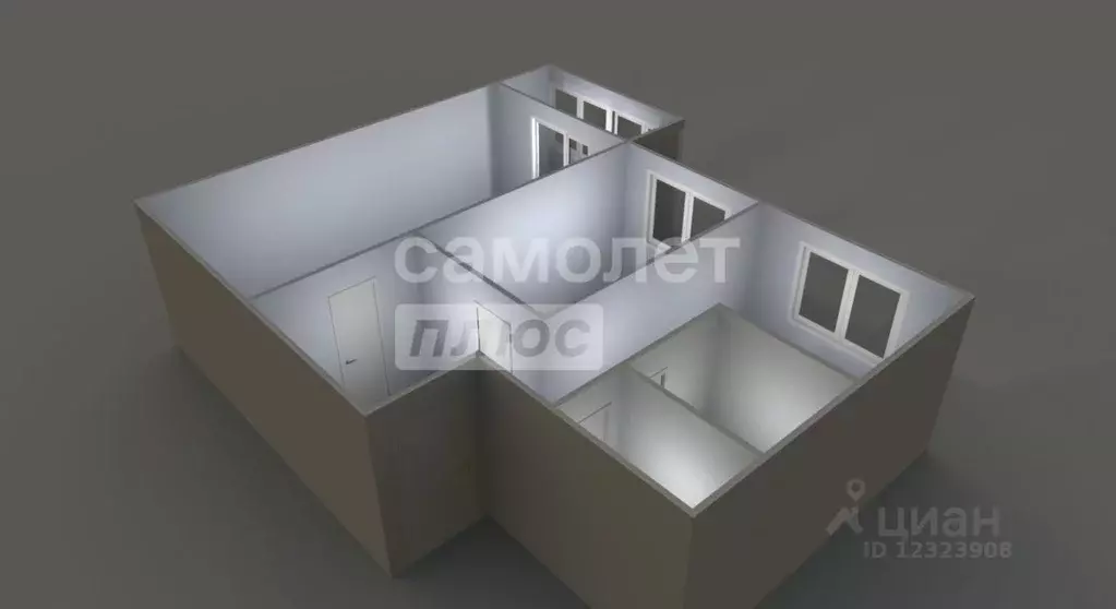 2-к кв. Московская область, Подольск Литейная ул., 13А (41.4 м) - Фото 2