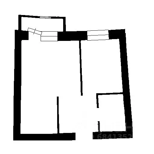 1-к кв. Самарская область, Самара Заводское ш., 57в (34.0 м) - Фото 2