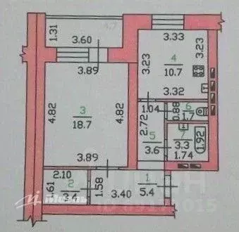 1-к кв. Орловская область, Орел бул. Молодежи, 16 (46.8 м) - Фото 1