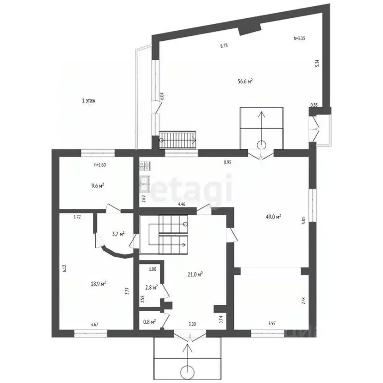 Дом в Ставропольский край, Ессентуки ул. Комарова (735 м) - Фото 2