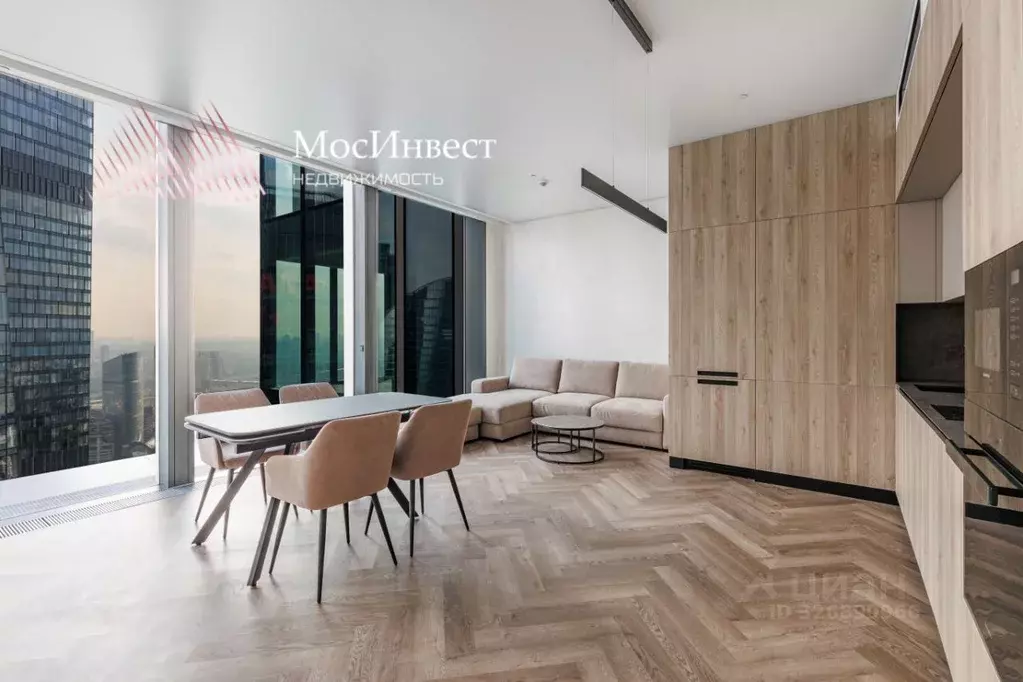 2-к кв. Москва 1-й Красногвардейский проезд, 22с1 (88.0 м) - Фото 2