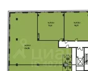 Офис в Москва Полесский проезд, 16 (217 м) - Фото 2