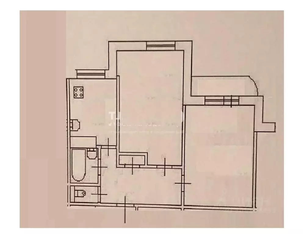 2-к кв. Санкт-Петербург ул. Латышских Стрелков, 5К1 (51.8 м) - Фото 0