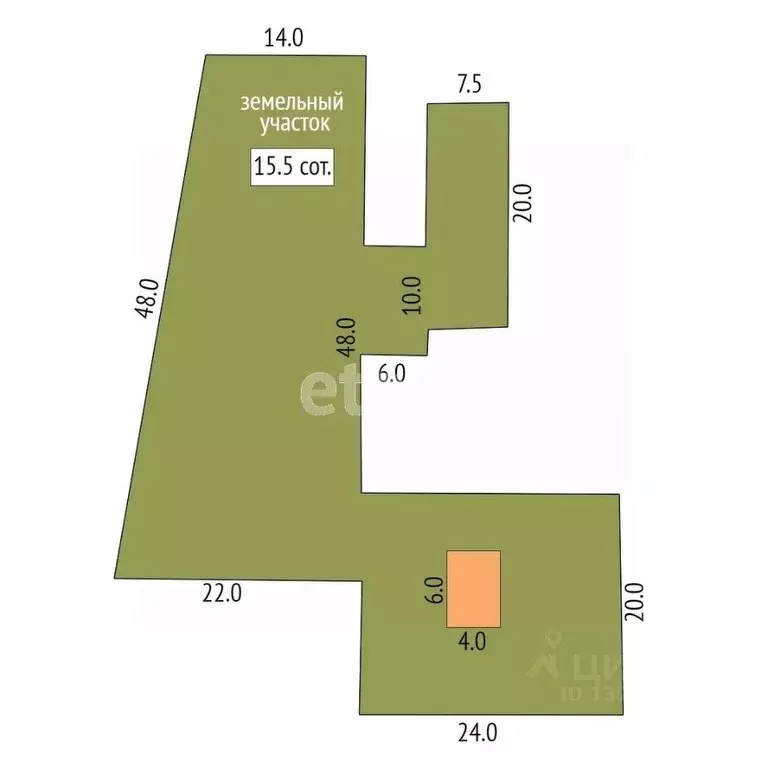 Участок в Вологодская область, Сокольский муниципальный округ, д. ... - Фото 2