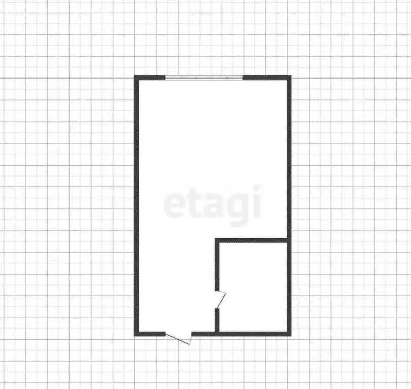 Квартира-студия: Казань, улица Тунакова, 43 (18.5 м) - Фото 1