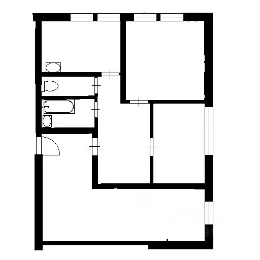 2-к кв. Ленинградская область, Сертолово Всеволожский район, ... - Фото 2