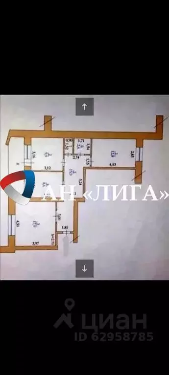 3-к кв. Ханты-Мансийский АО, Нефтеюганск 16-й мкр, 27 (73.0 м) - Фото 0