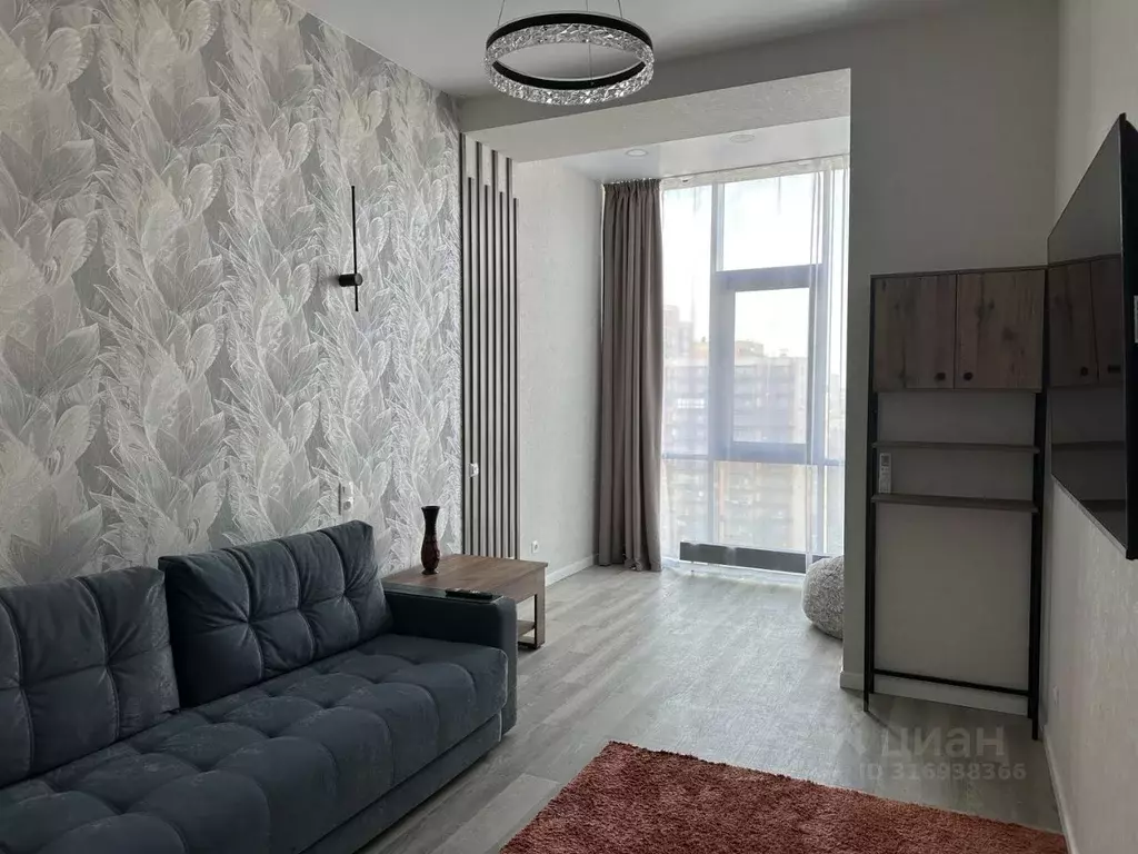 1-к кв. Красноярский край, Красноярск ул. Авиаторов, 34 (42.0 м) - Фото 1