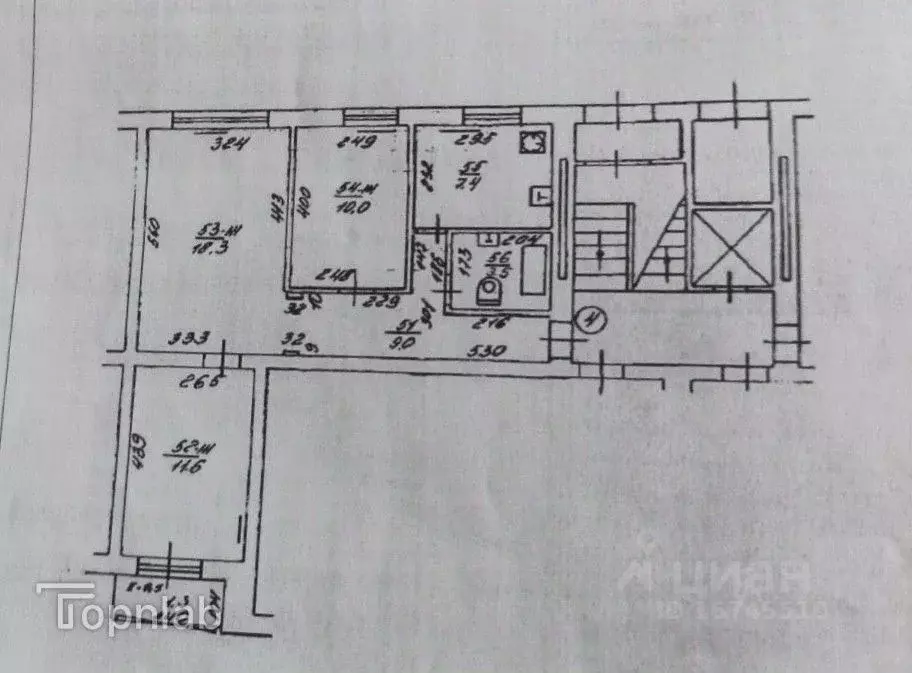 3-к кв. Калининградская область, Калининград наб. Адмирала Трибуца, 53 ... - Фото 2
