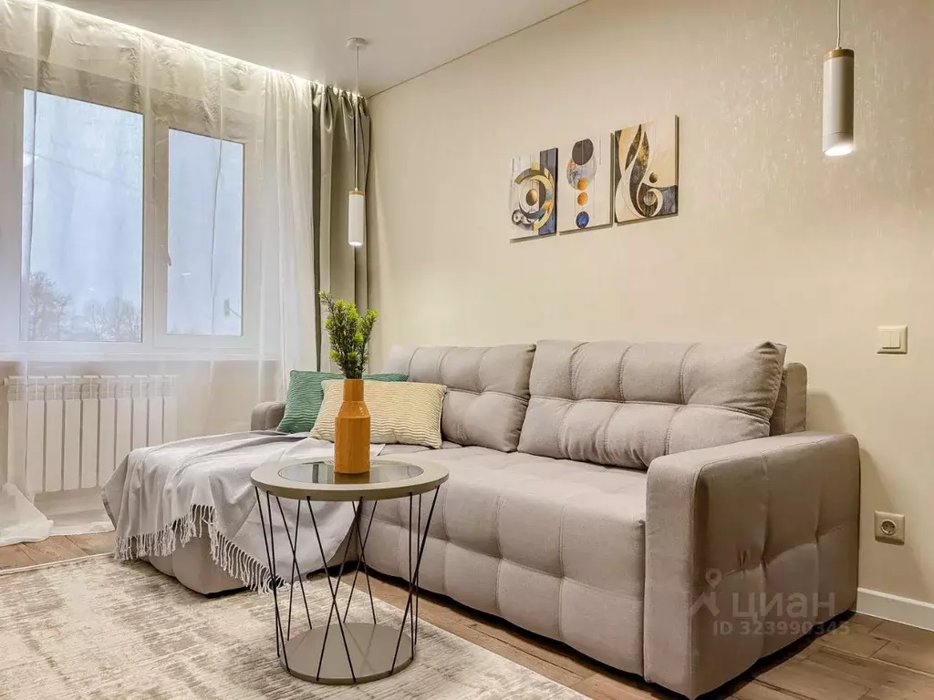 1-к кв. Псковская область, Псков Инженерная ул., 13А (40.0 м) - Фото 2