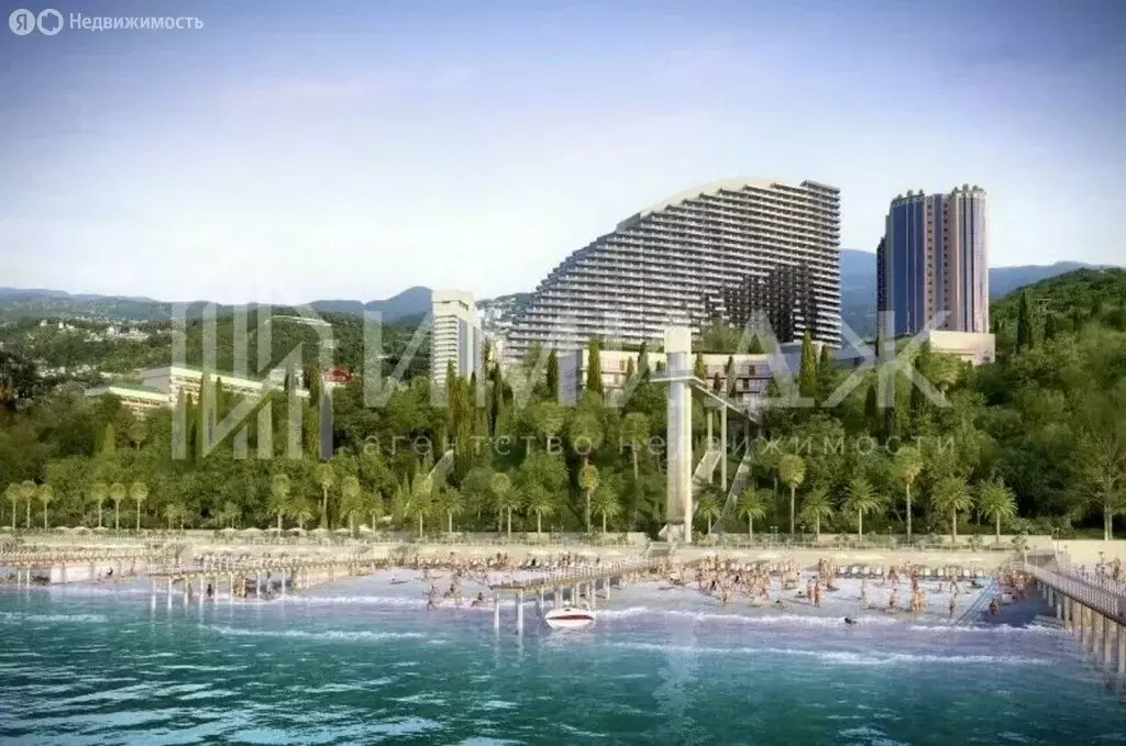 1-комнатная квартира: Сочи, Курортный проспект, 105А (50 м) - Фото 0