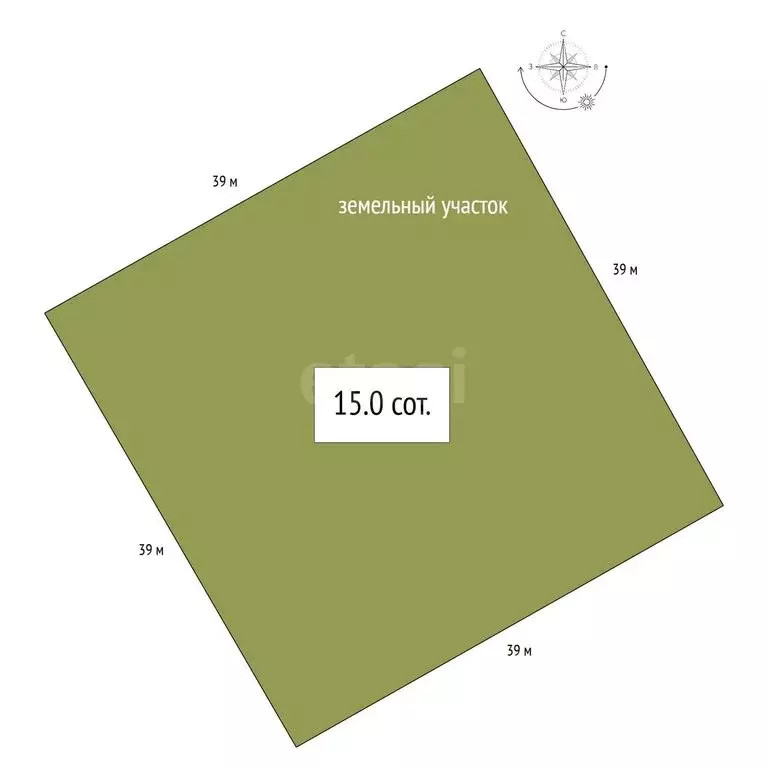 Участок в Искитимский район, Чернореченский сельсовет, посёлок ... - Фото 1