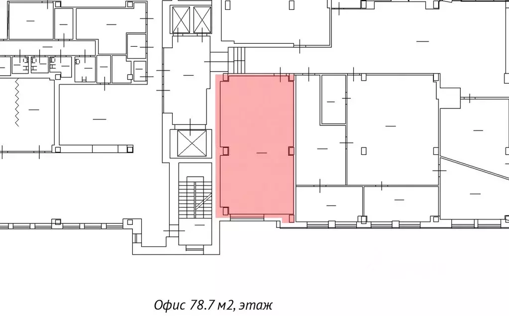 Офис в Санкт-Петербург Уральская ул., 4 (79 м) - Фото 2