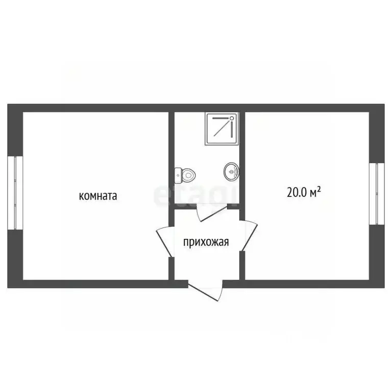 1-к кв. Крым, Ялта ул. Большевистская, 19 (55.0 м) - Фото 1