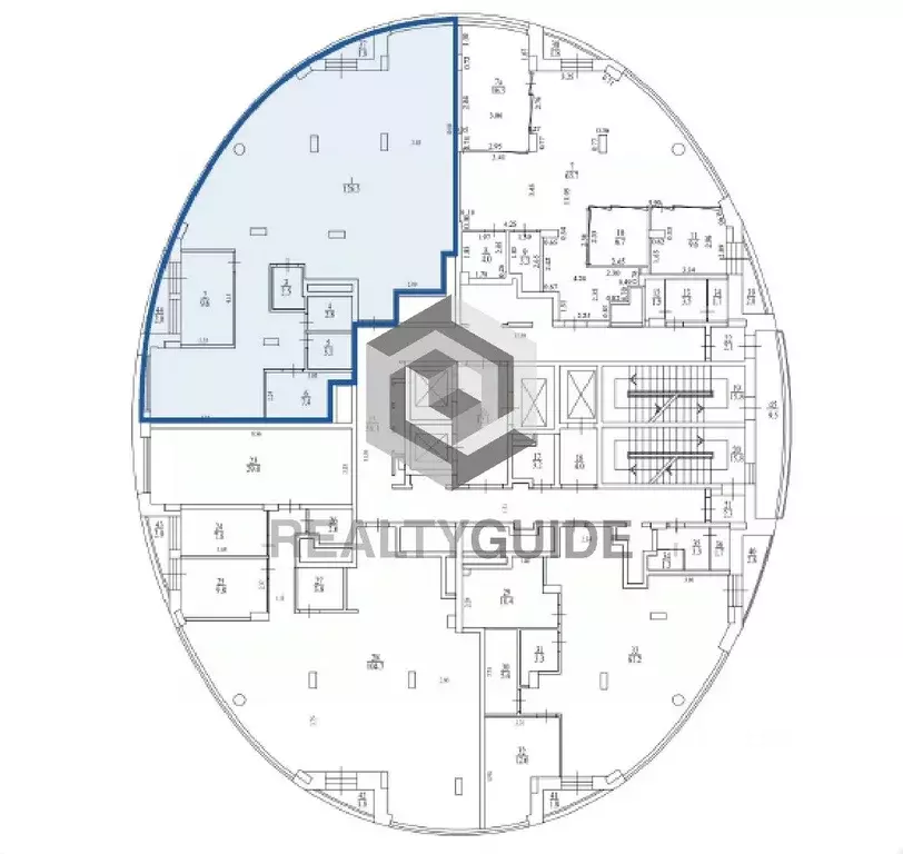 Офис в Москва Поклонная ул., 3к2 (156 м) - Фото 2