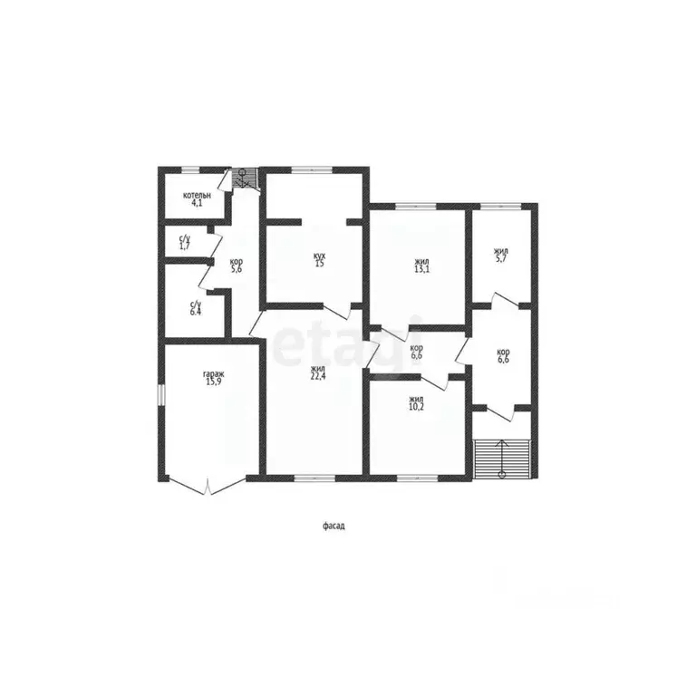 Дом в Адыгея, Майкопский район, пос. Тульский ул. Ягодная (109 м) - Фото 2