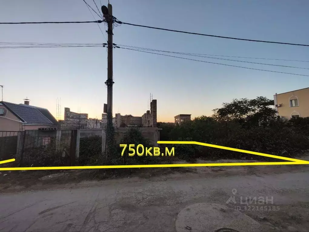 Участок в Севастополь Сатурн садоводческое товарищество, 44 (5.5 сот.) - Фото 0