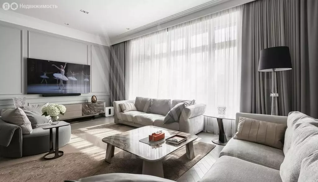 2-комнатная квартира: Москва, Малая Бронная улица, 15Б (137 м) - Фото 1