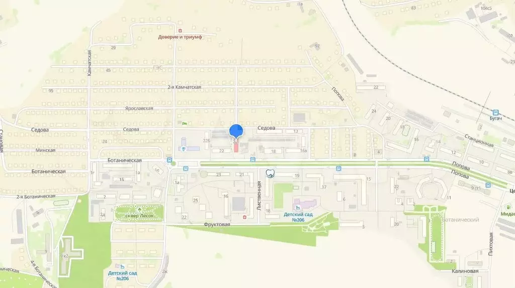 1-к. квартира, 36 м, 5/5 эт. - Фото 0