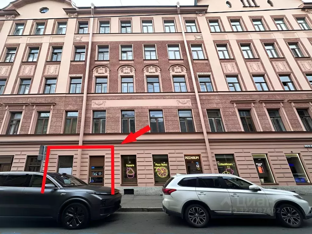 Помещение свободного назначения в Санкт-Петербург Коломенская ул., ... - Фото 2