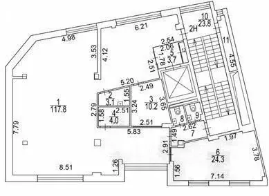 Офис (198 м) - Фото 2