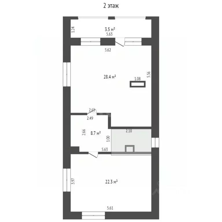 Дом в Башкортостан, Стерлитамак Трудовая ул. (127 м) - Фото 1