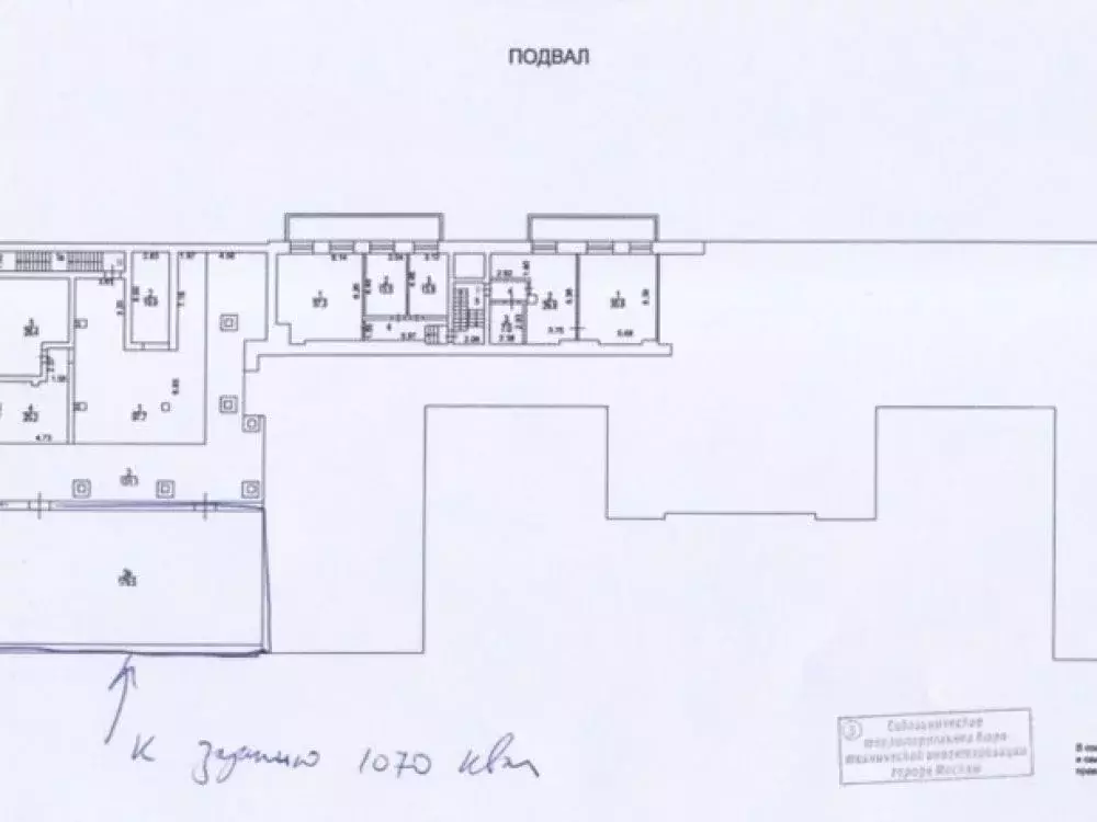 Торговая площадь в Москва Шмитовский проезд, 3С1 (4626 м) - Фото 2