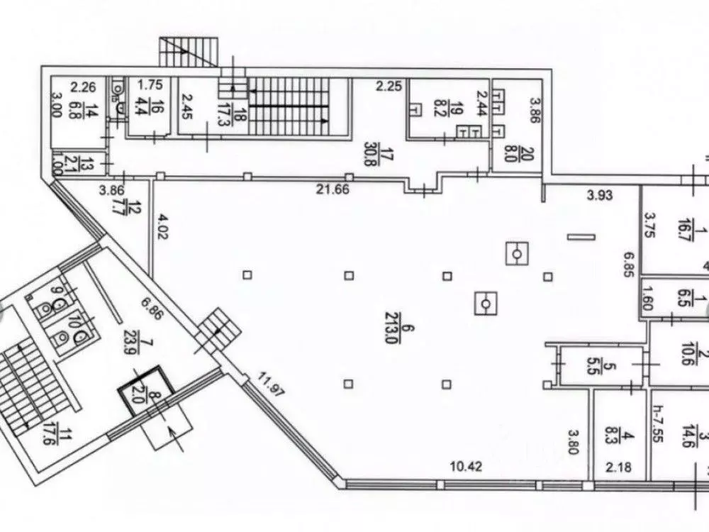Торговая площадь в Москва ул. Сущевский Вал, 18А (794 м) - Фото 2