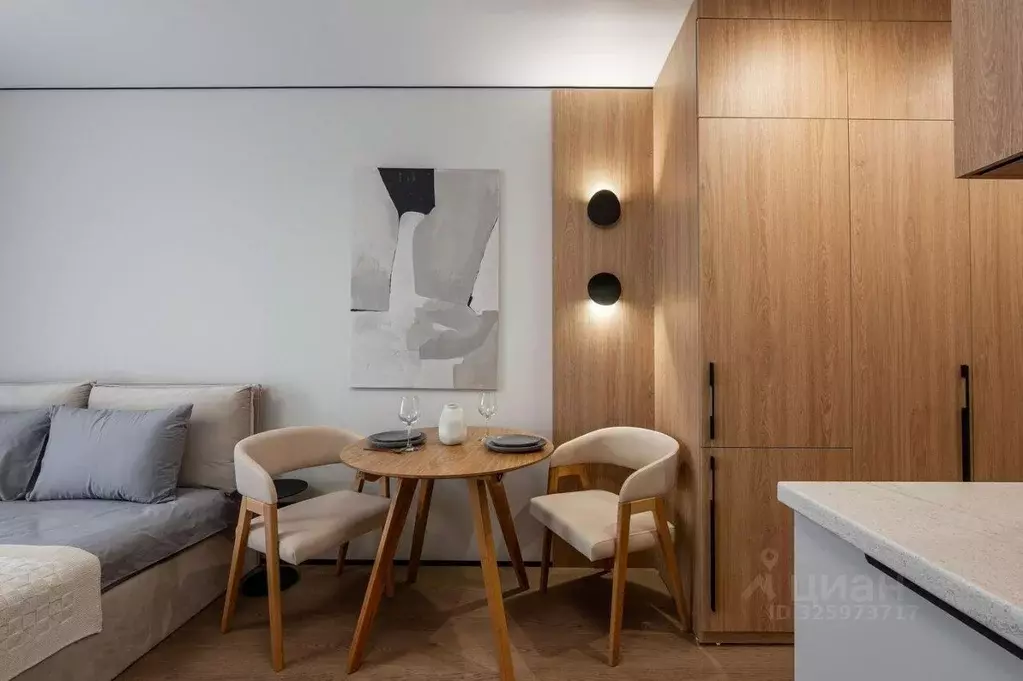 Студия Краснодарский край, Сочи Бытха мкр, ул. Ясногорская, 16/2к2 ... - Фото 1