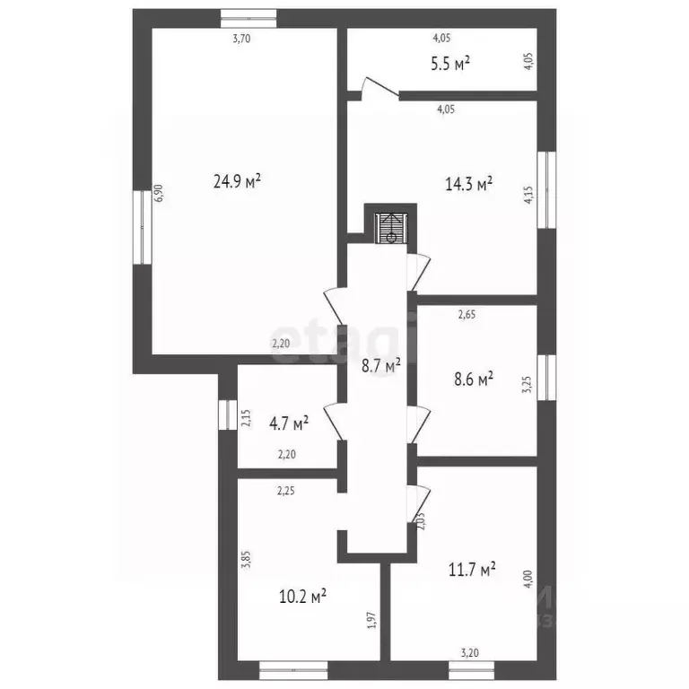 Дом в Алтайский край, Бийск Речная ул., 24 (93 м) - Фото 2