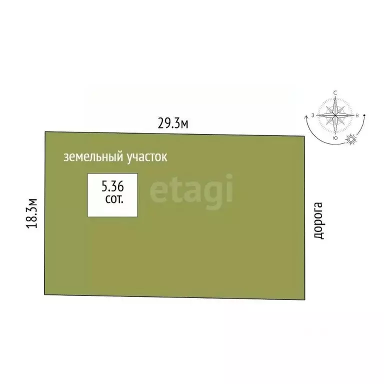 Участок в Крым, Судак муниципальный округ, с. Миндальное, Солнечная ... - Фото 2