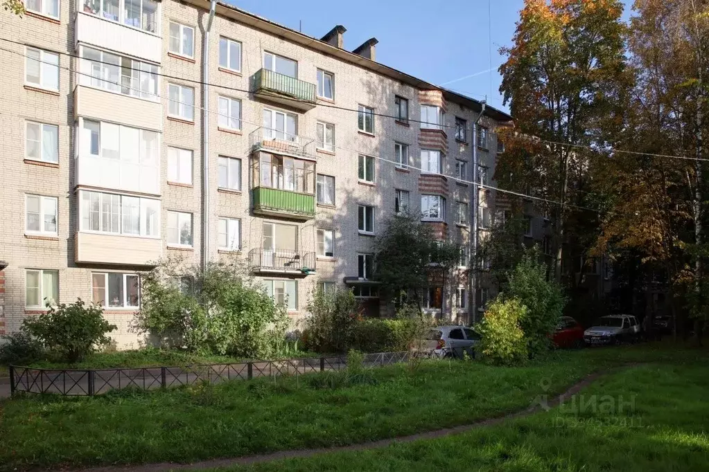 2-к кв. Санкт-Петербург, Санкт-Петербург, Пушкин Железнодорожная ул., ... - Фото 2