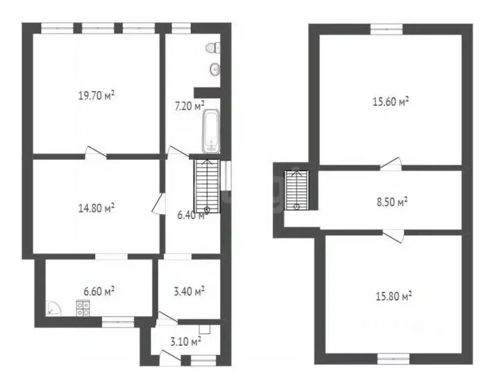 Дом в Воронежская область, Борисоглебск Юбилейная ул., 12 (110 м) - Фото 2