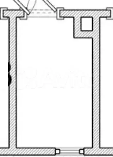 Апартаменты-студия, 13 м, 1/6 эт. - Фото 0