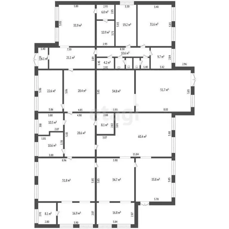 Офис (438.1 м) - Фото 1