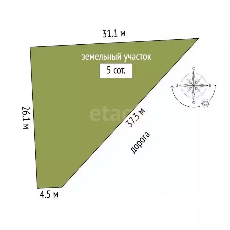 Участок в Ростовская область, Аксайский район, Большелогское с/пос, ... - Фото 2