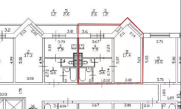 1-к кв. Санкт-Петербург просп. Сизова, 25 (34.7 м) - Фото 2