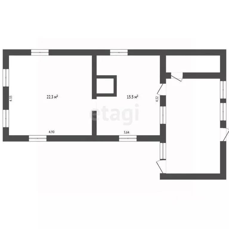 Дом в Забайкальский край, Чита Кутузовский проезд (38 м) - Фото 0