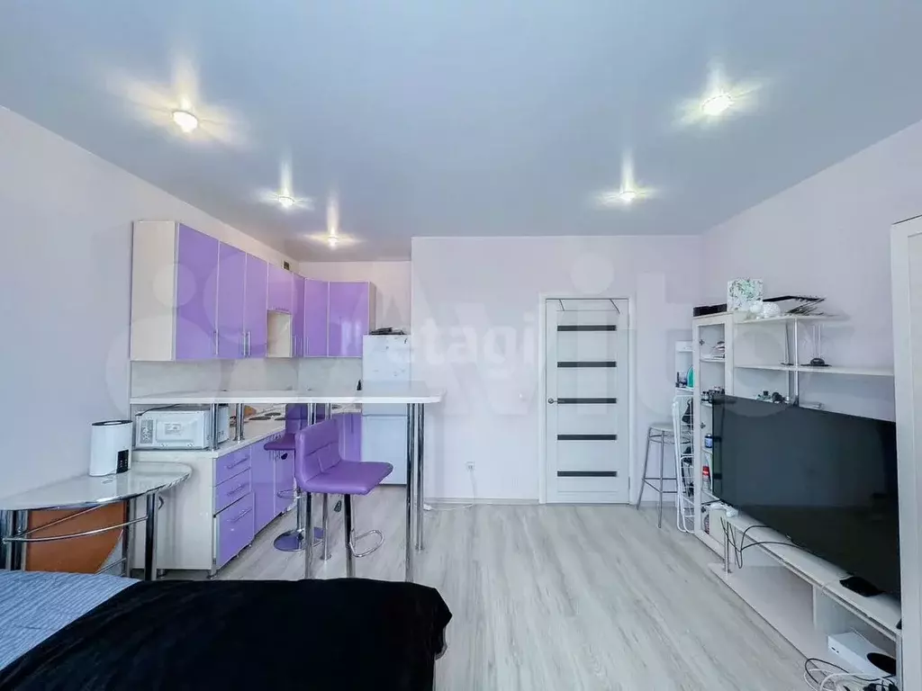 1-к. квартира, 30 м, 6/14 эт. - Фото 1