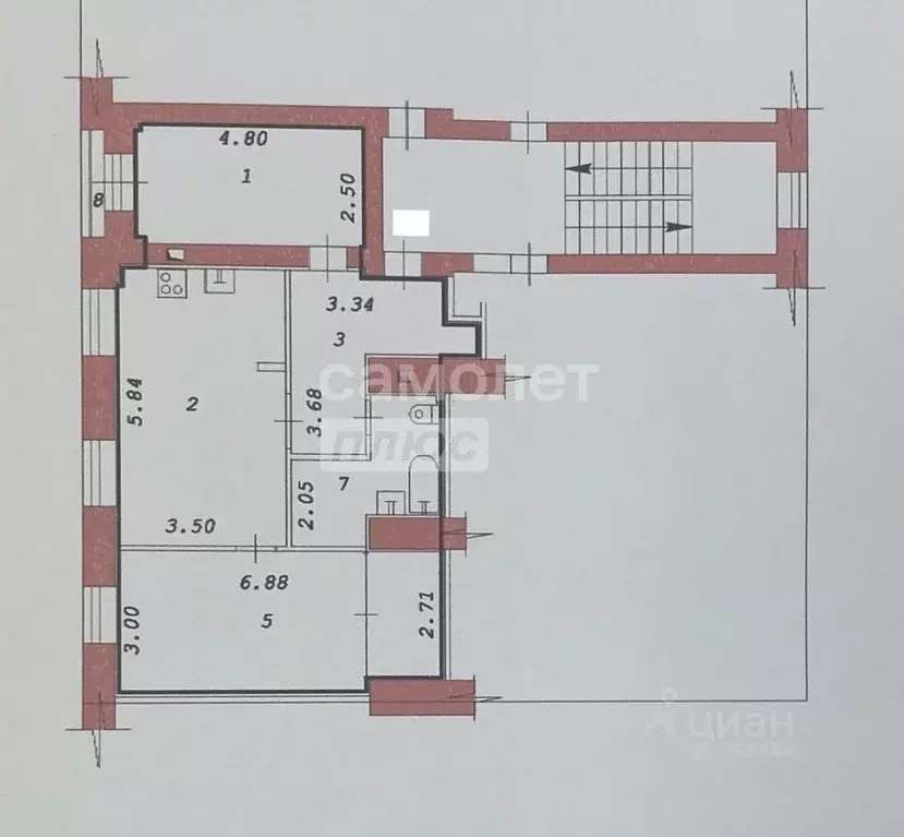 2-к кв. Новосибирская область, Новосибирск Советская ул., 35 (68.4 м) - Фото 1