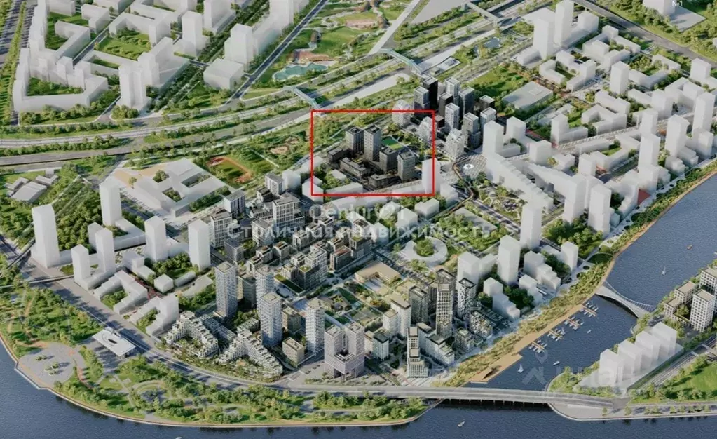 2-к кв. Москва 3-я оч., Шагал жилой комплекс, к3.2 (53.4 м) - Фото 2