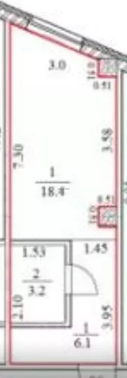 Офис в Башкортостан, Уфа Российская ул., 159/1 (28 м) - Фото 2