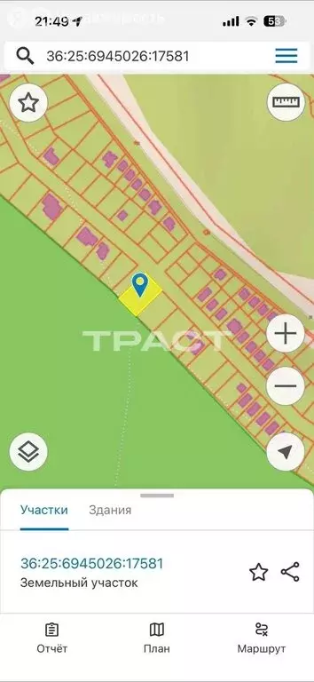 Участок в село Ямное, улица Победы, 34 (15 м) - Фото 2