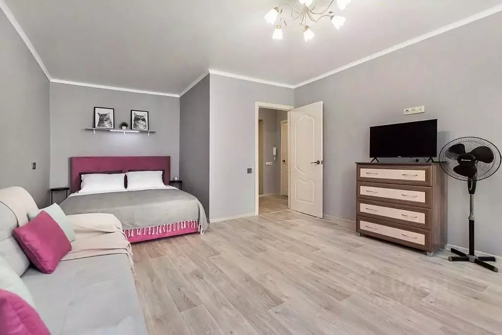 1-к кв. Самарская область, Тольятти Ленинский просп., 3 (40.0 м) - Фото 1