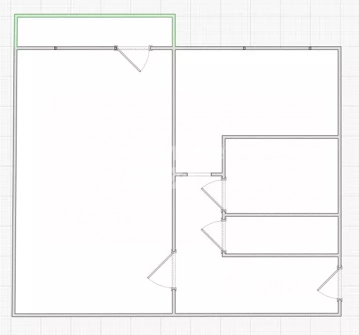 1-к кв. Пензенская область, Пенза ул. Карпинского, 7 (30.0 м) - Фото 2