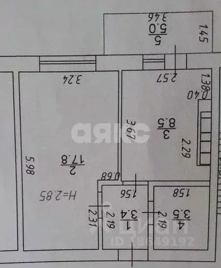 1-к кв. Краснодарский край, Анапа Парковая ул., 91к1 (38.0 м) - Фото 2