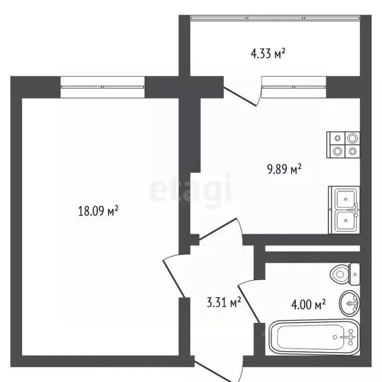 1-к кв. Краснодарский край, Краснодар Пашковский жилмассив, ул. ... - Фото 0