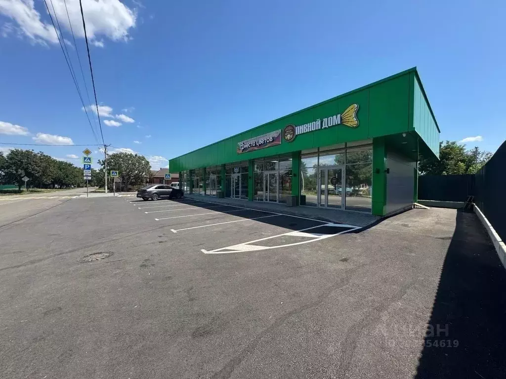 Торговая площадь в Краснодарский край, Динской район, Васюринское ... - Фото 1