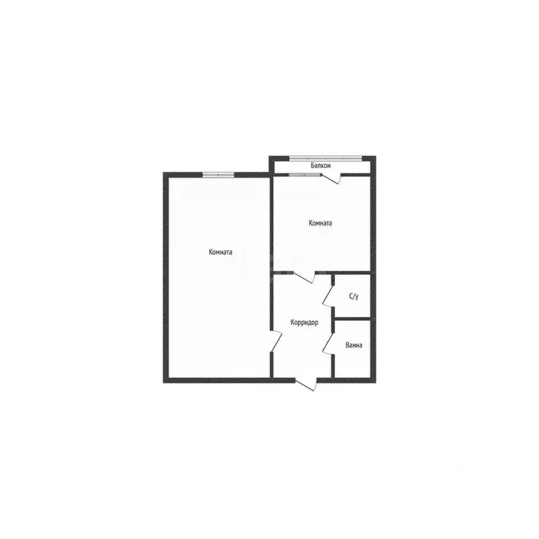 1-к кв. Белгородская область, Строитель Яковлевский городской округ, ... - Фото 2