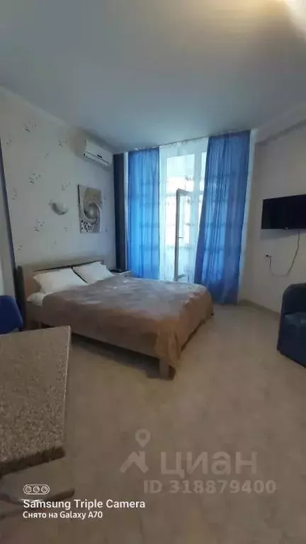Студия Крым, Феодосия наб. Черноморская, 1Г (30.0 м) - Фото 1